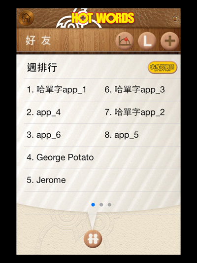 7 看看自己有沒有上排行榜